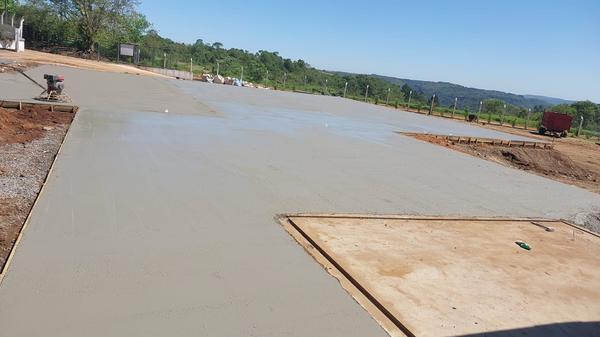 Piso externo de concreto, foto 1